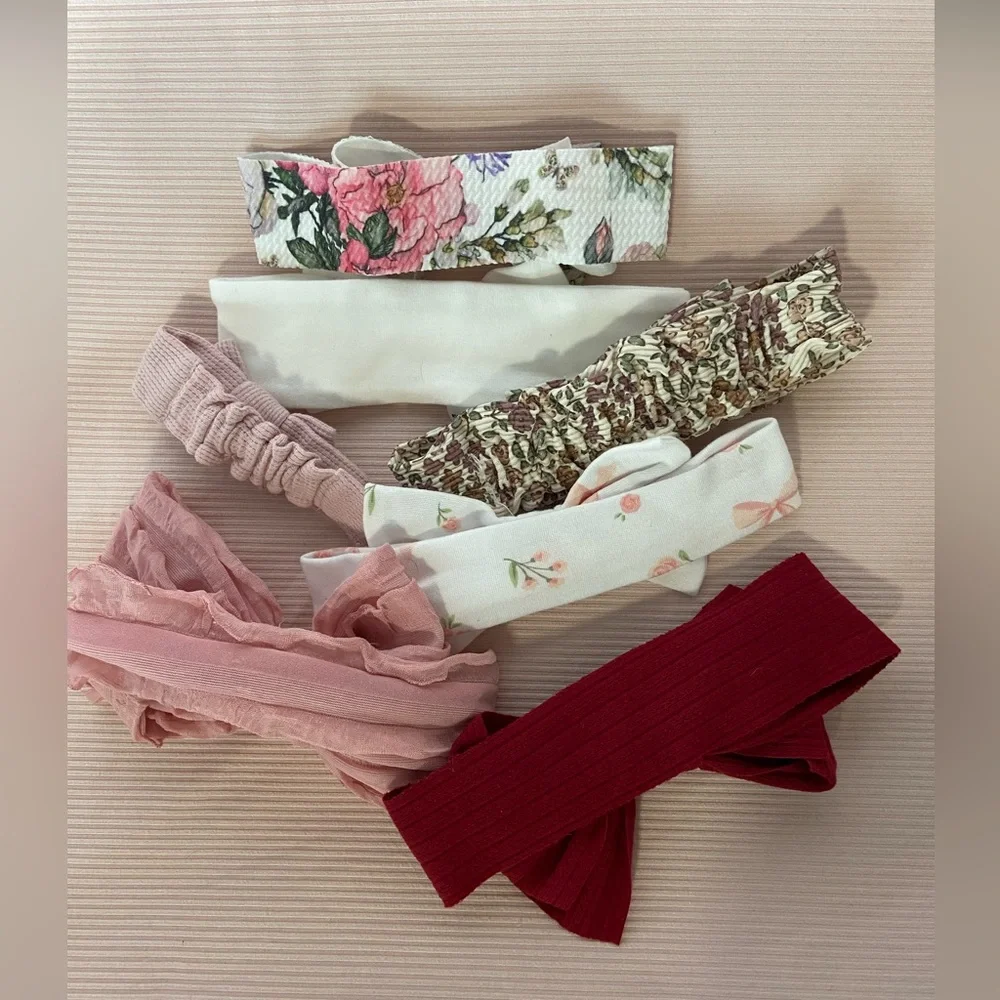 Assorted Colorful Baby Headbands Set